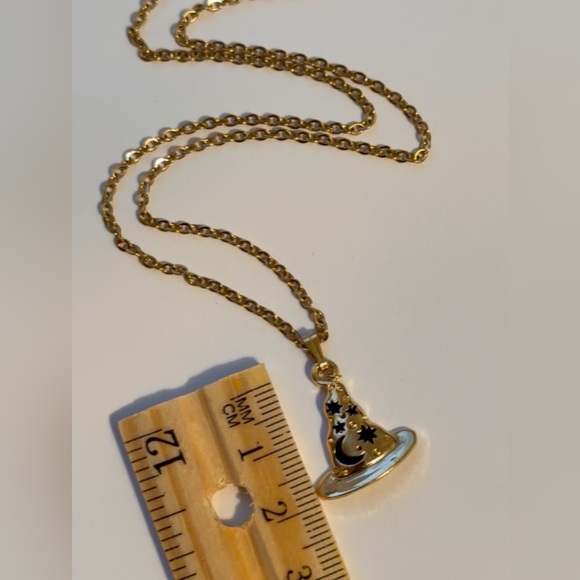 Witch Hat Necklace Halloween Style New Spooky Costume Accessories - Picture 4 of 6